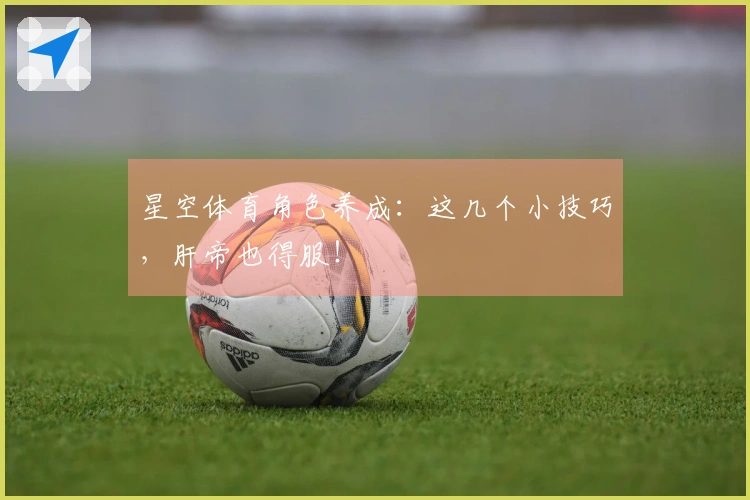 星空体育角色养成：这几个小技巧，肝帝也得服！